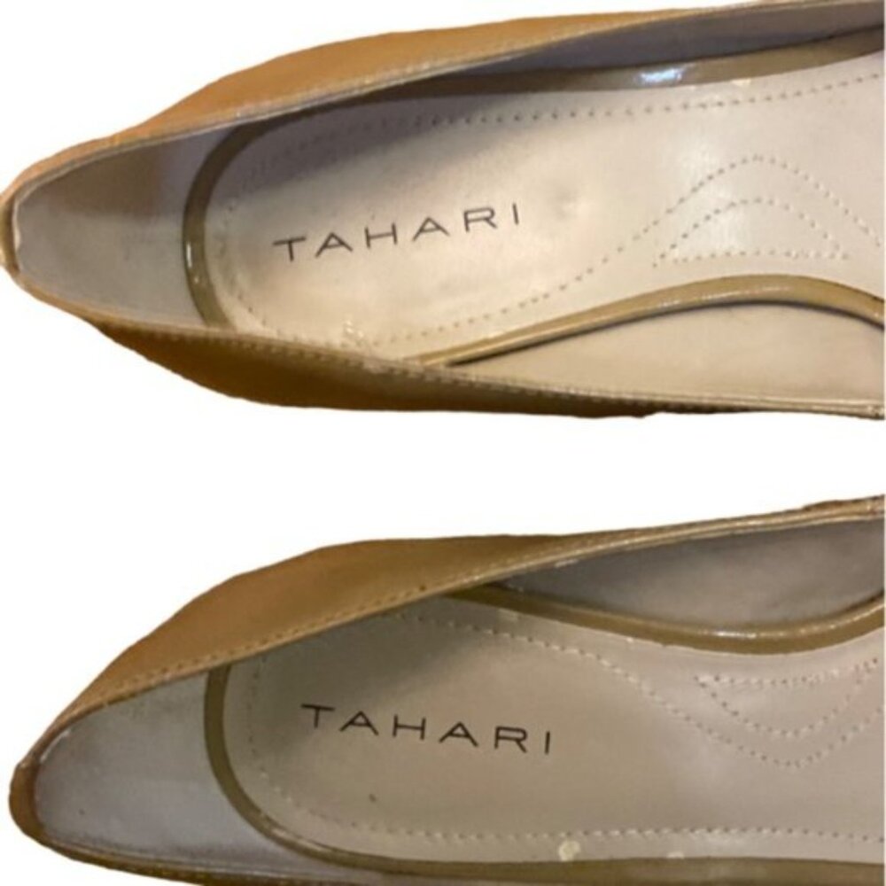 TAHARI | Tan Heels | Size 7 - Picture 4 of 12